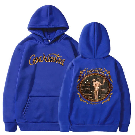 Rauw Alejandro Hoodie – Cosa Nuestra Blue