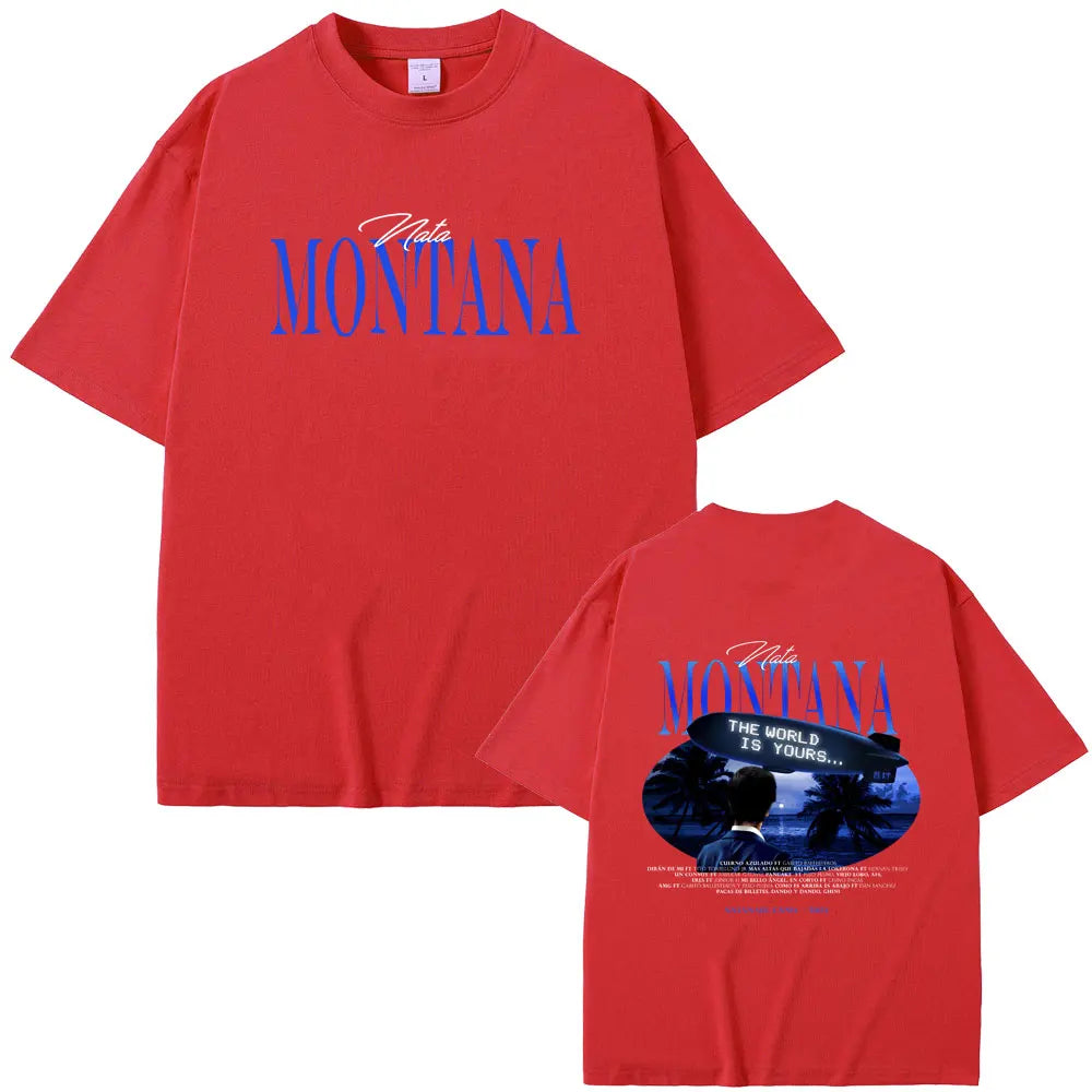 Nata Montana Red T-Shirt – Natanael Cano