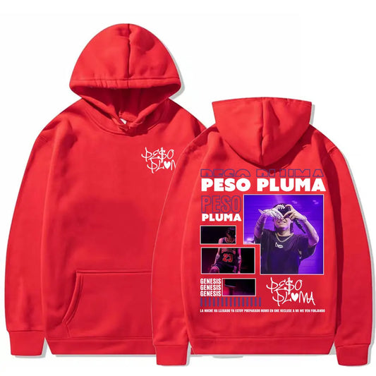 Peso Pluma Album Tour 2025 Hoodie - Red