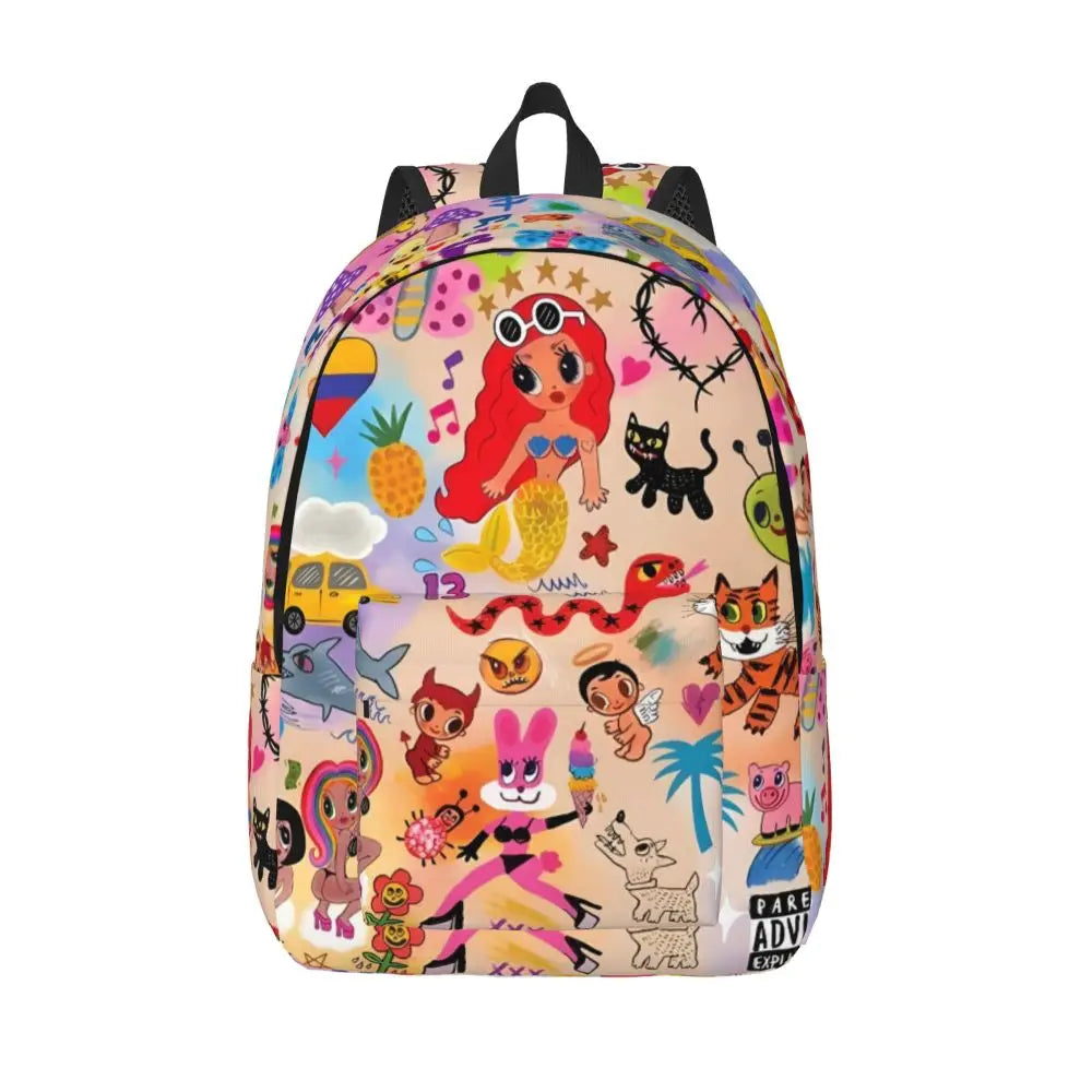Karol G Mermaid Backpack – Manana Sera Bonito Beige