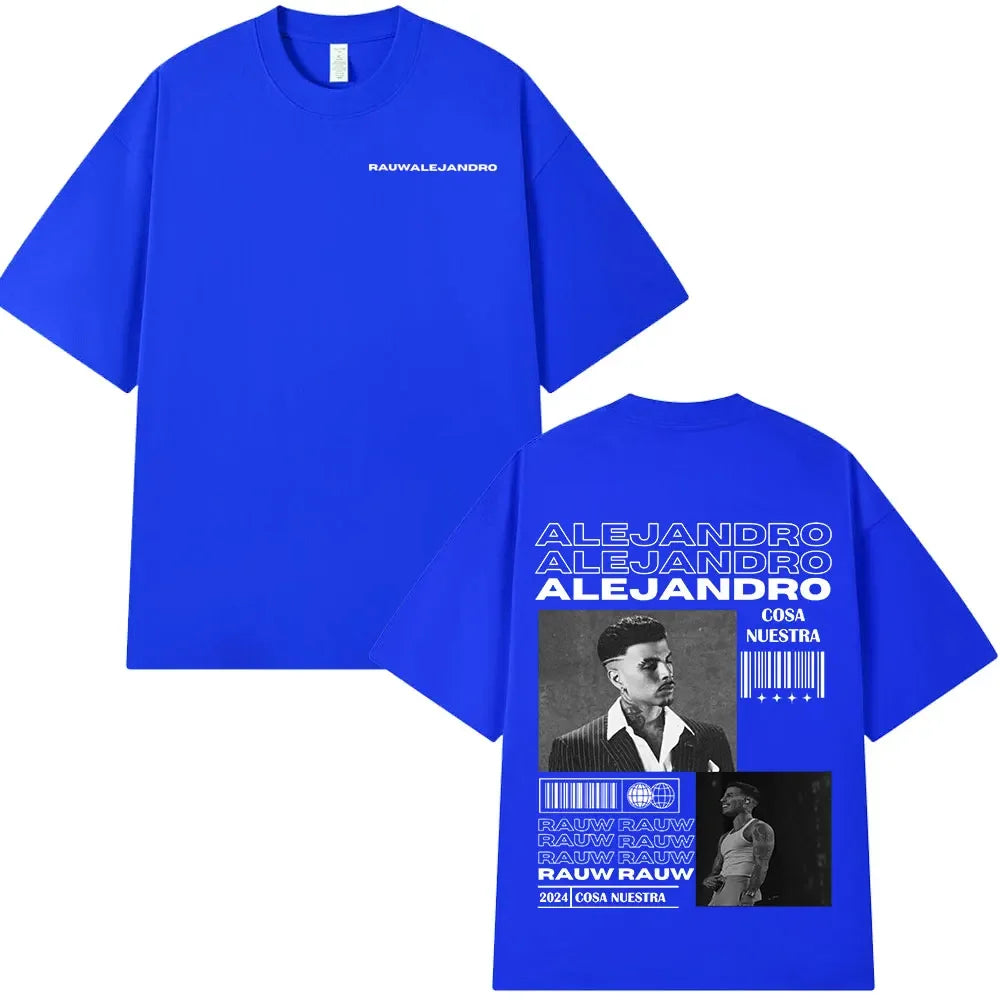 Rauw Alejandro Cosa Nuestra Black T-Shirt