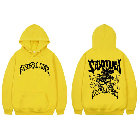 Alvaro Diaz Double Sided Hoodie – Yellow