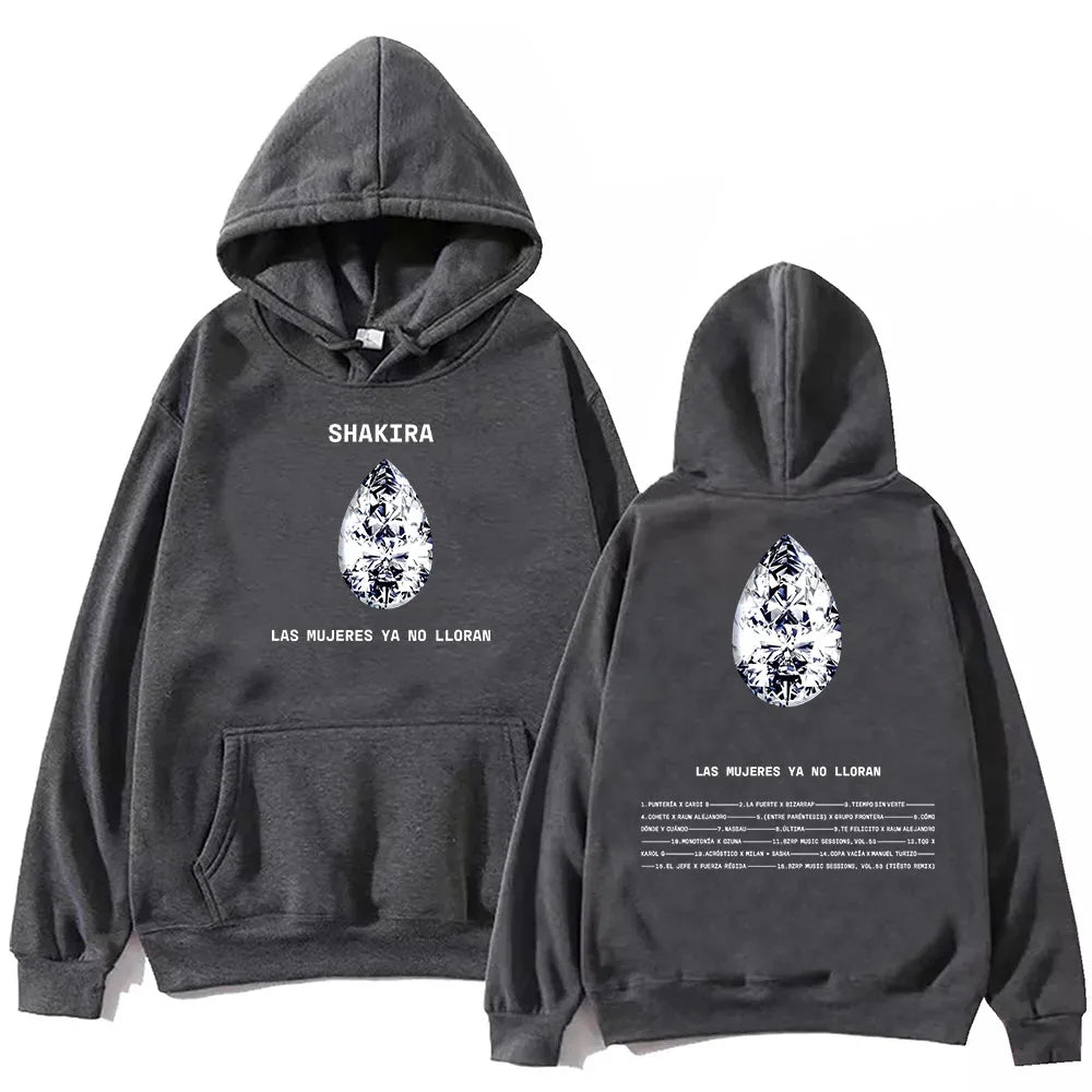 Shakira Las Mujeres Ya No Lloran Hoodie - Dark Gray