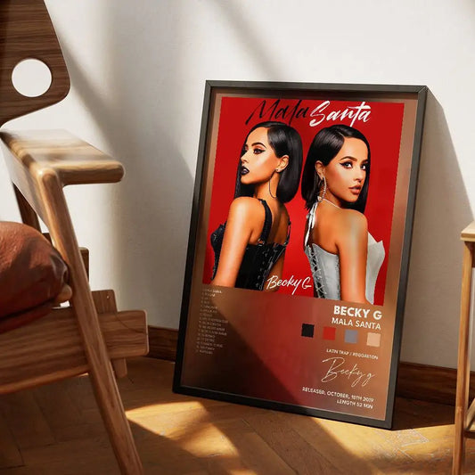 Becky G "Mala Santa" Poster