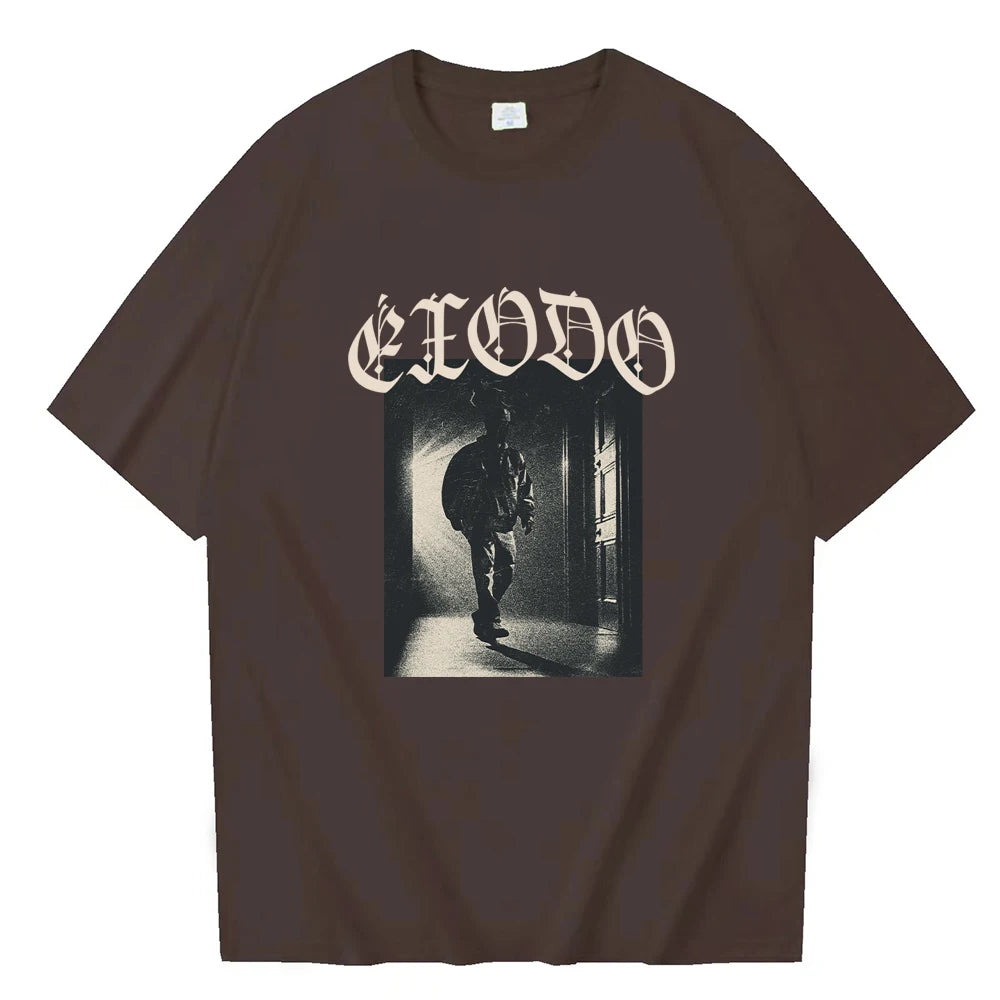 Peso Pluma "Éxodo" Brown T-Shirt