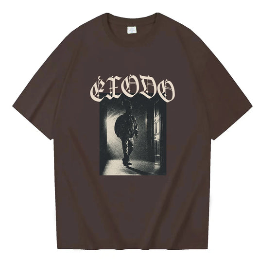 Peso Pluma "Éxodo" Brown T-Shirt