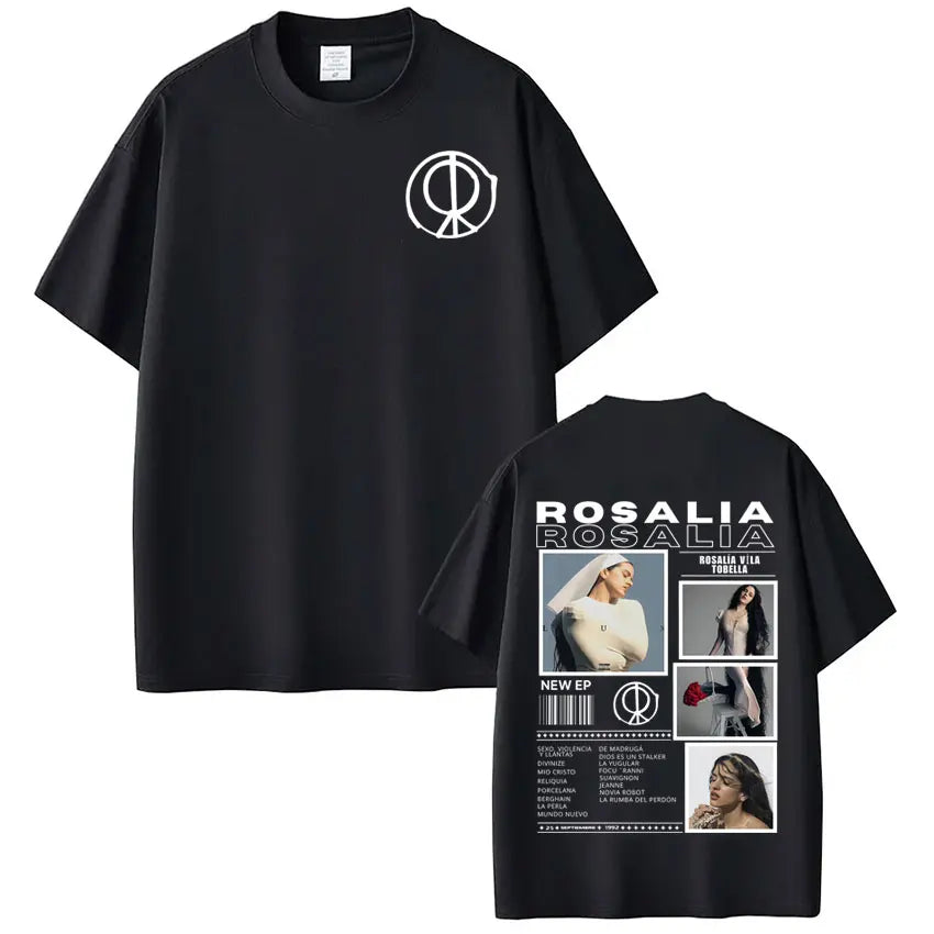Rosalía LUX Album Tour 2025 T-Shirt – Black