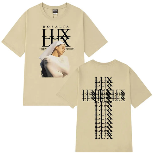 Rosalía LUX 2026 Tour T-Shirt – Beige