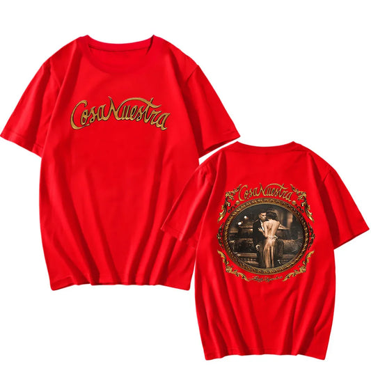 Rauw Alejandro T-Shirt – Cosa Nuestra Red