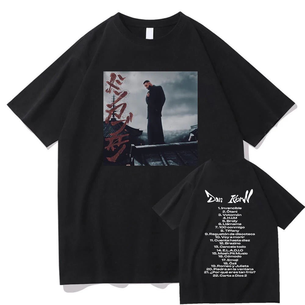 Eladio Carrión DON KBRN Summer Album T-Shirt – Black