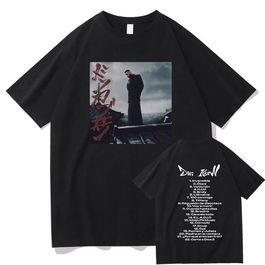 Eladio Carrión DON KBRN Summer Album T-Shirt – Black