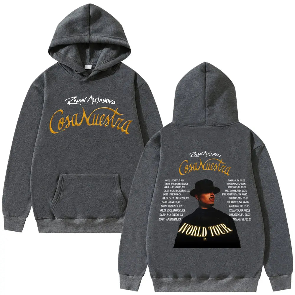 Rauw Alejandro Cosa Nuestra World Tour Hoodie - Pink