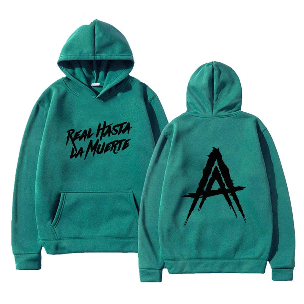 Anuel AA Real Hasta La Muerte AA Hoodie – green