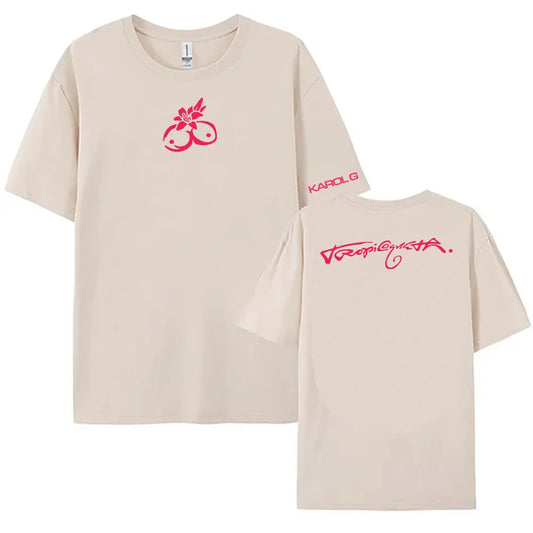 Karol G "Tropicoqueta" T-Shirt – Beige