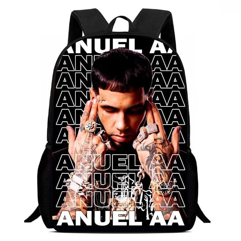 Anuel AA Real Hasta La Muerte Backpack