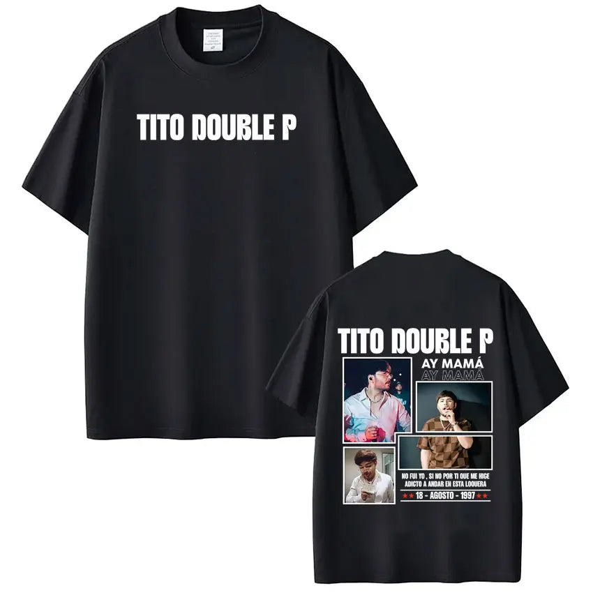 Tito Double P “Ay Mamá! Tour 2025” T-Shirt – White