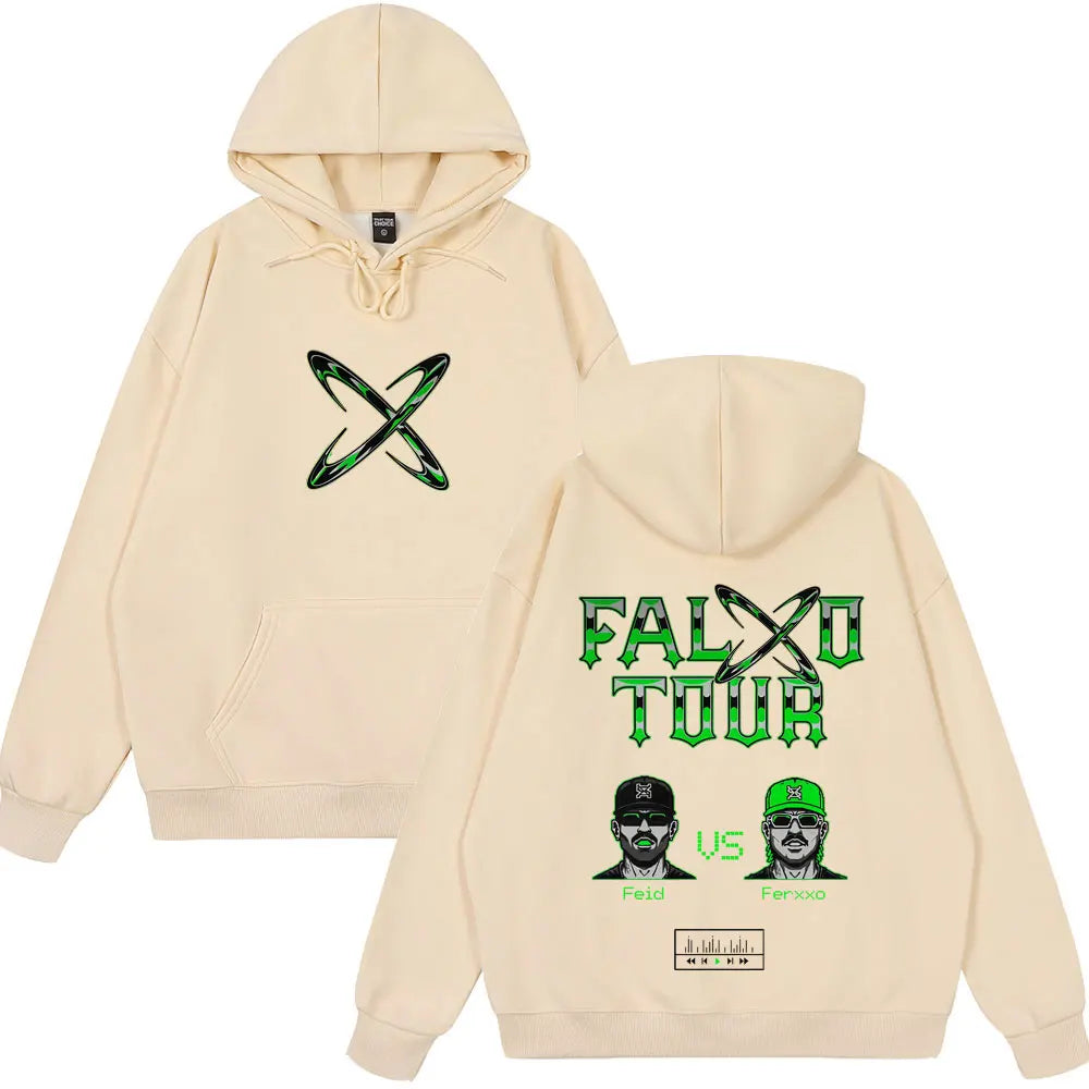 Feid EL GREEN PRINT: La Saga PALXO TOUR Hoodie