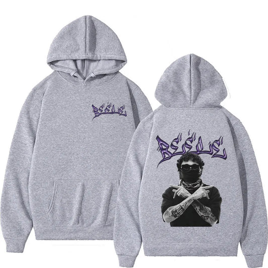 Beéle “Rebel Style” Hoodie – Gray