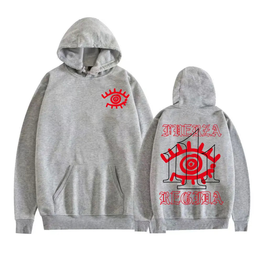 Fuerza Regida 111XPANTIA Album Hoodie (Gray)