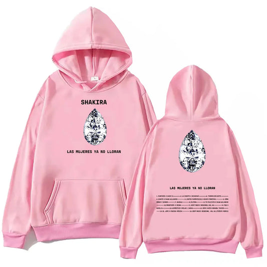 Shakira Las Mujeres Ya No Lloran Hoodie - Pink