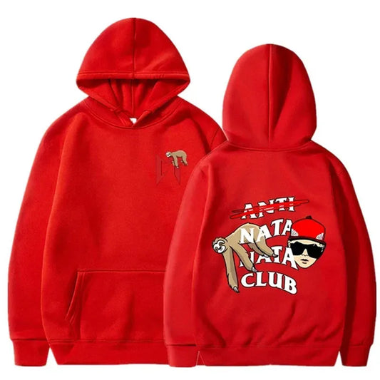 Natanael Cano Nata Club Hoodie - Red