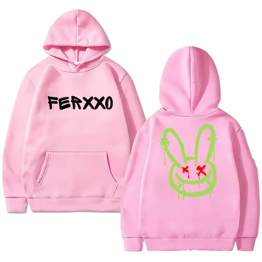 Feid “Ferxxo Bunny” Hoodie – Pink