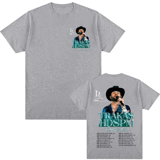 Luis R Conriquez Trakas HDSPM Tour 2025 Gray T-Shirt