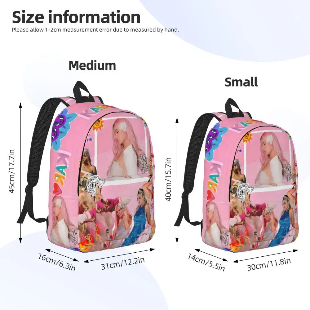 Karol G Pink Collage Backpack – Iconic Looks