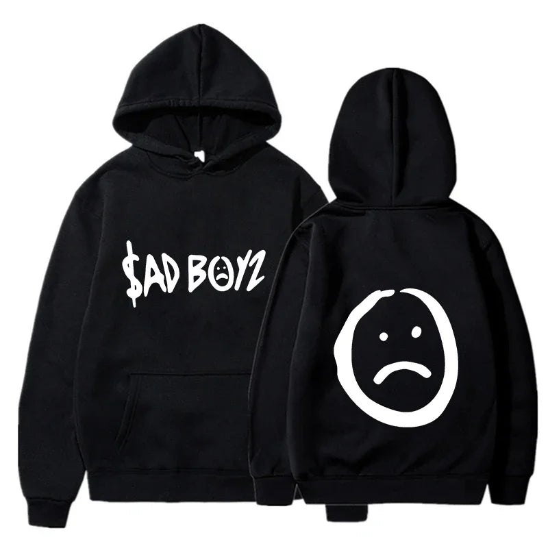 Junior H x Sad Boyz “Broken Heart” Hoodie – Black