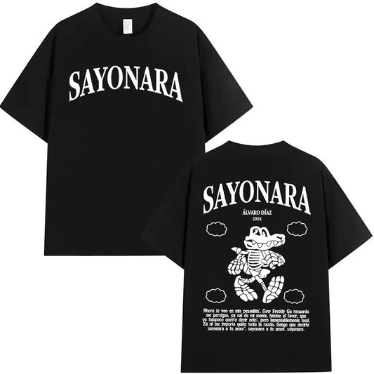 Alvaro Diaz Sayonara Tour 2025 T-Shirt – Black