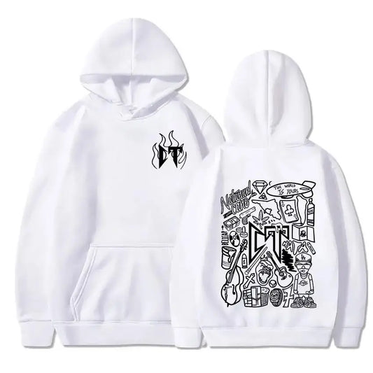 Natanael Cano “The World Is Yours” Hoodie – White