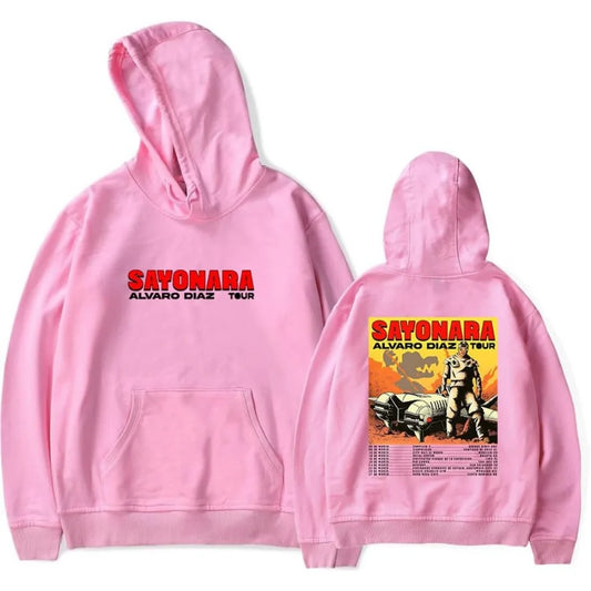 Sayonara Hoodie – Álvaro Díaz Tour Pink