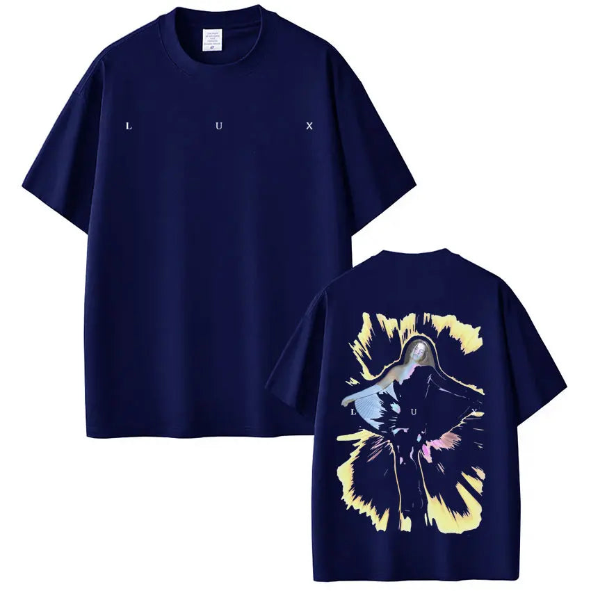 Rosalía LUX T-Shirt – Navy Blue
