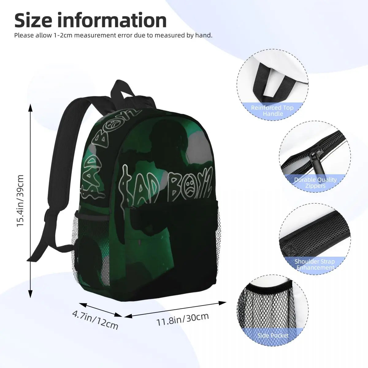 Junior H Sad Boyz Silhouette Backpack