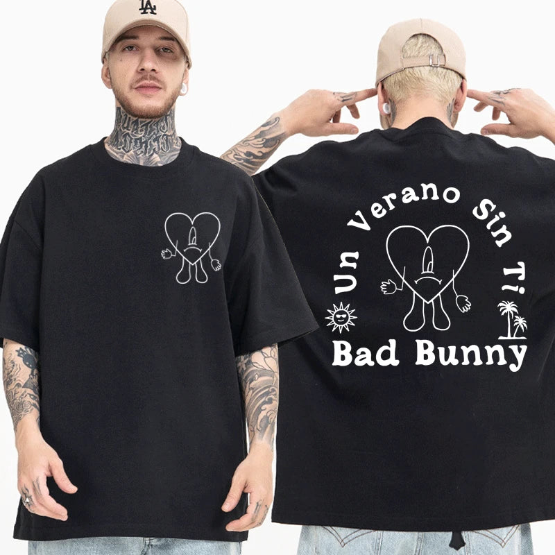 Bad Bunny Un Verano Sin Ti T-Shirt – Black