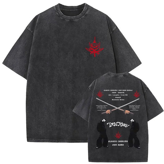 Eladio Carrión x Don Karon World Tour T-Shirt – Bogotá Edition (Black)