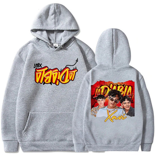 Xavi “La Diabla” Hoodie – Gray