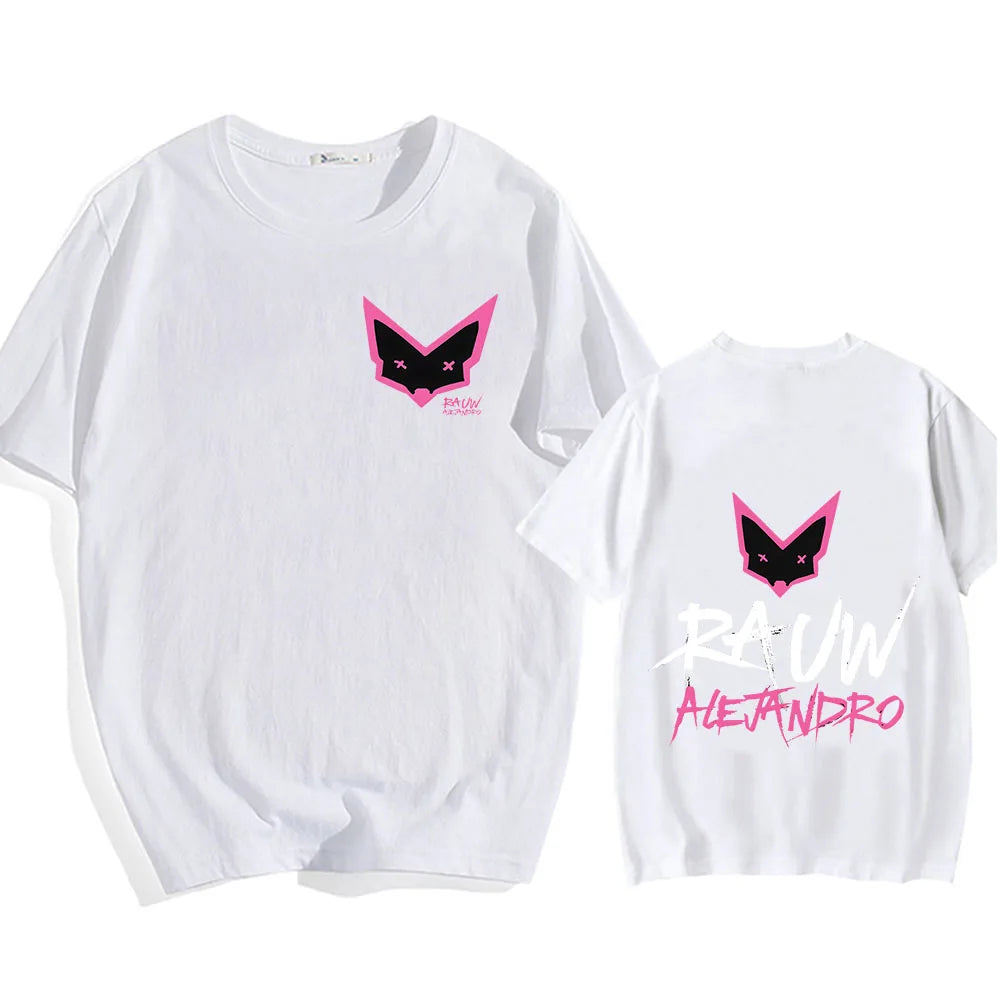 Rauw Alejandro T-Shirt – Fox Logo White