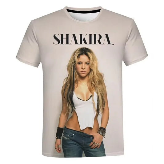 Shakira T-Shirt – “Oral Fixation” Era Rock-Chic