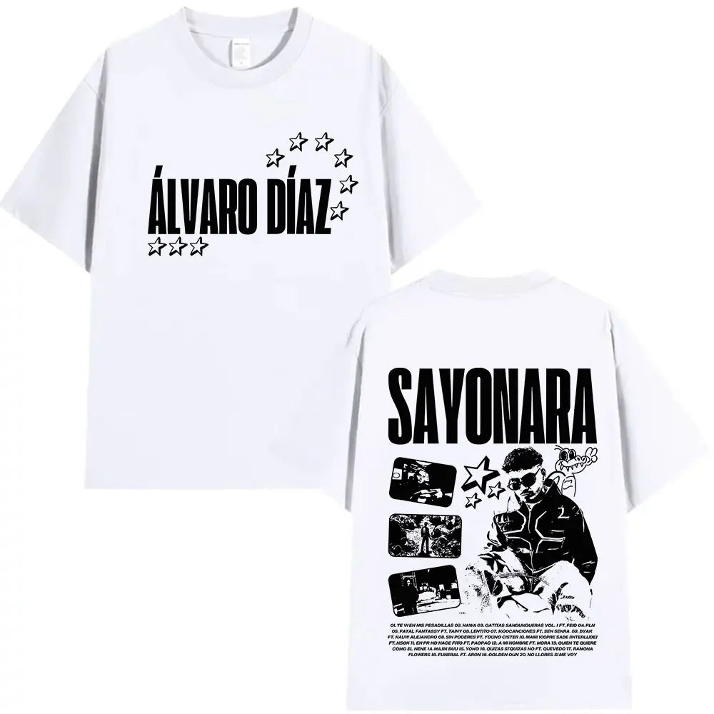 Alvaro Diaz Sayonara Tour T-Shirt – White