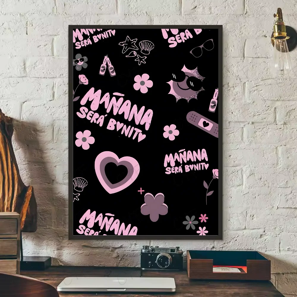 Karol G Poster – Black & Pink “Mañana Será Bonito”