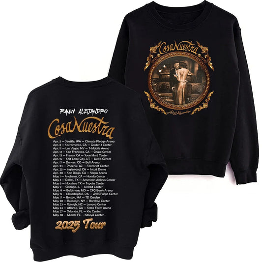 Rauw Alejandro Sweatshirt – Cosa Nuestra Black