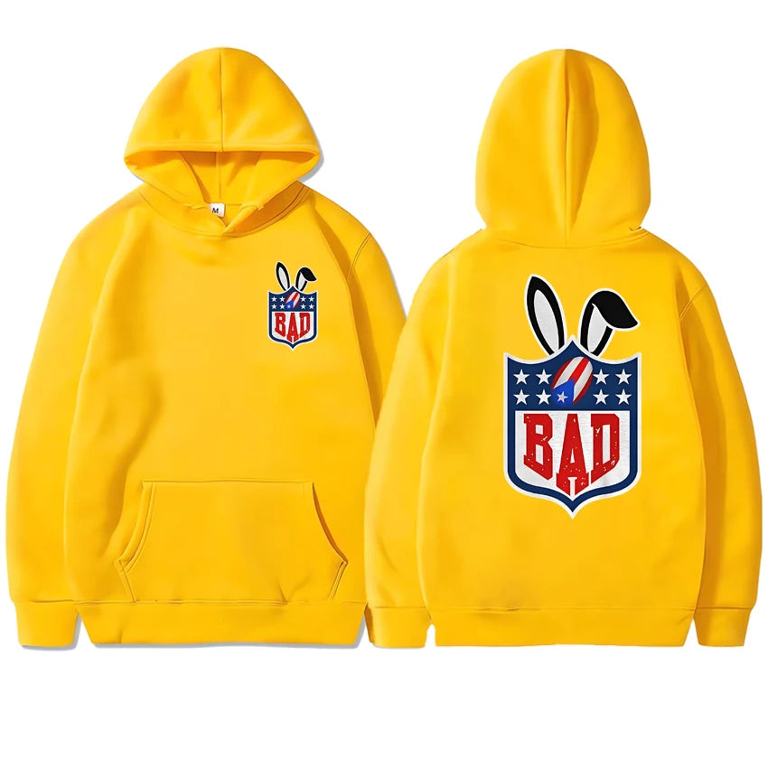 Bad Bunny Super Bowl LX Hoodie – Yellow