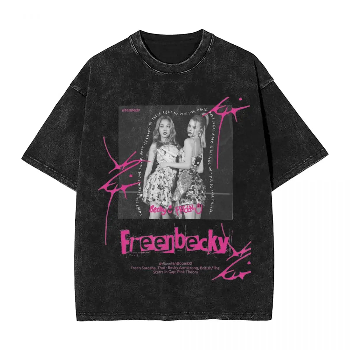Becky G Freenbecky Black/Pink T-Shirt