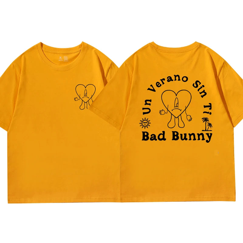Bad Bunny Un Verano Sin Ti T-Shirt – Navy Blue