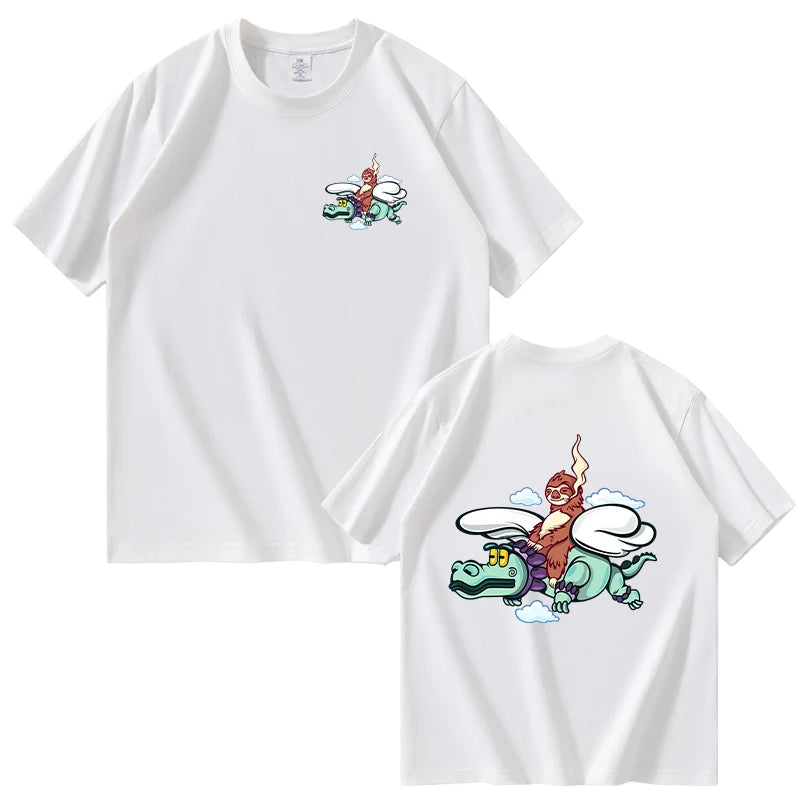 Natanael Cano “Flying High” T-Shirt – Navy Blue