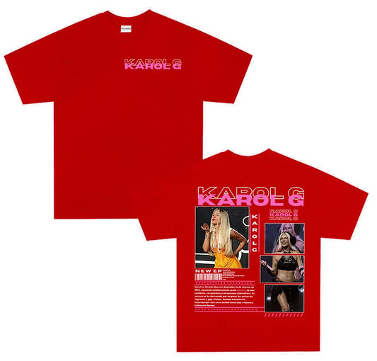 Karol G T-Shirt – Tour 2025 Red
