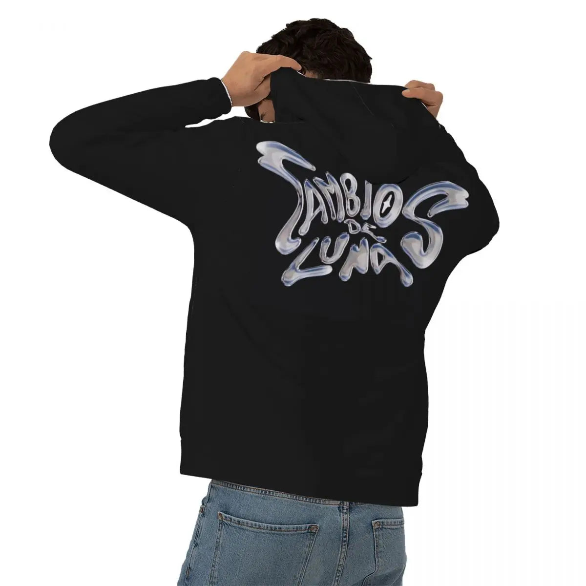 Kenia OS Graphic Collage Hoodie – Black