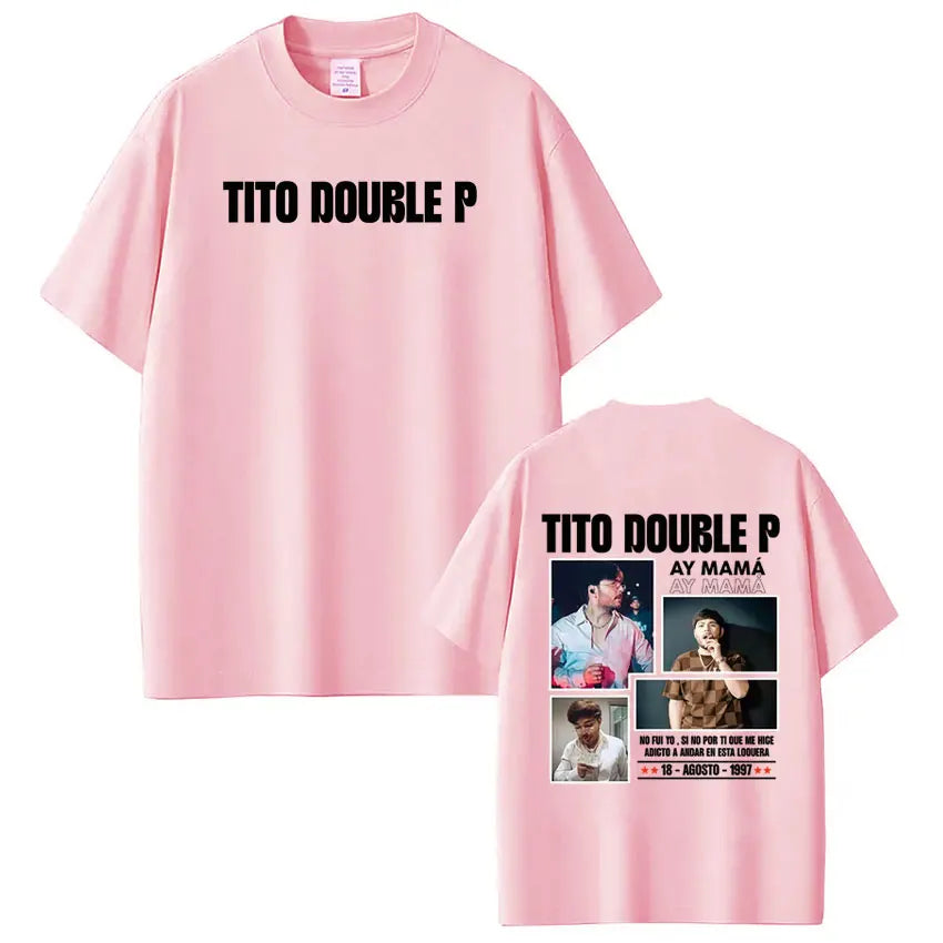 Tito Double P “Ay Mamá! Tour 2025” T-Shirt – Red