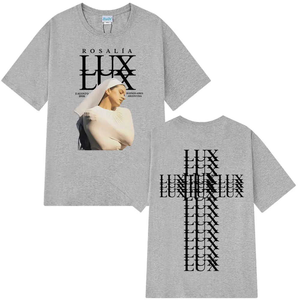 Rosalía LUX 2026 Tour T-Shirt – Gray